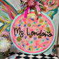 Custom Circle Door Hanger
