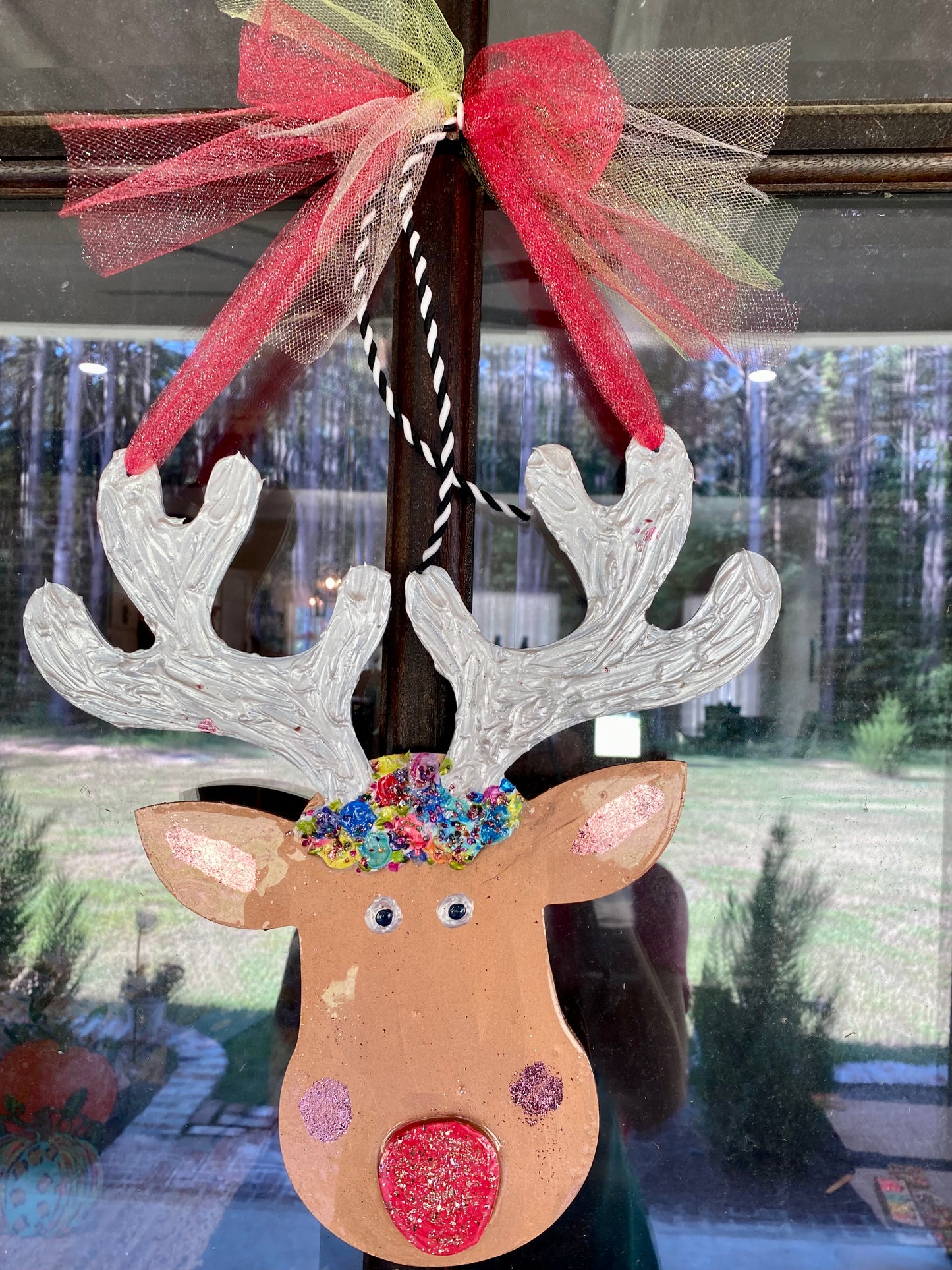 Reindeer Door Hanger